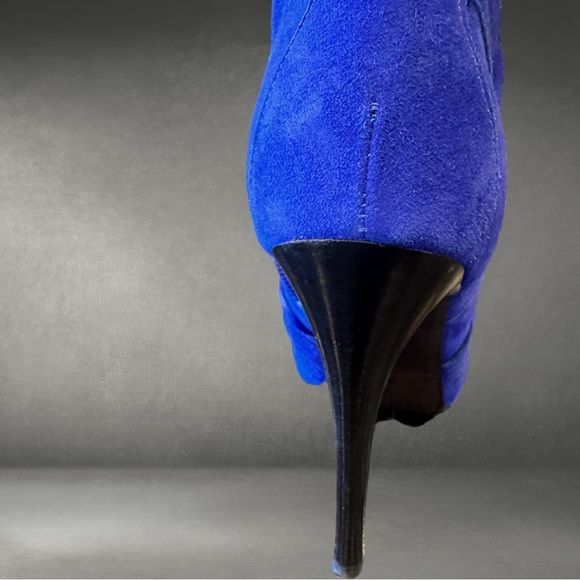 Donald Pliner Royal Blue Suede Boots new  8 - Picture 6 of 9